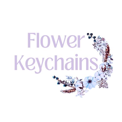 Flower Key Chains