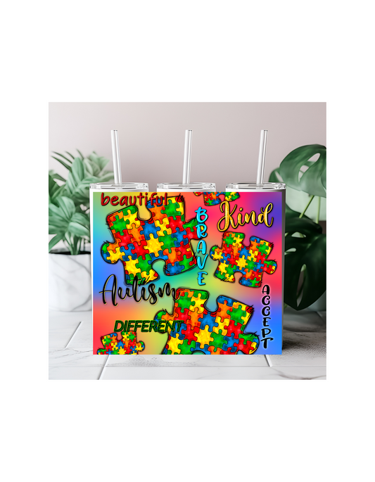 Autism Different 20oz Tumbler