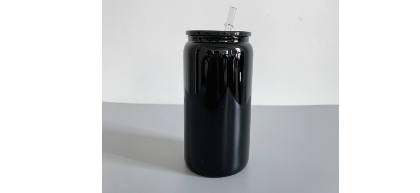 Black 16 oz Libby