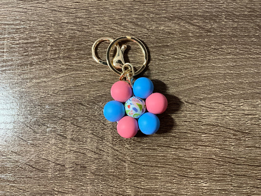 Spring Flower Key Chain