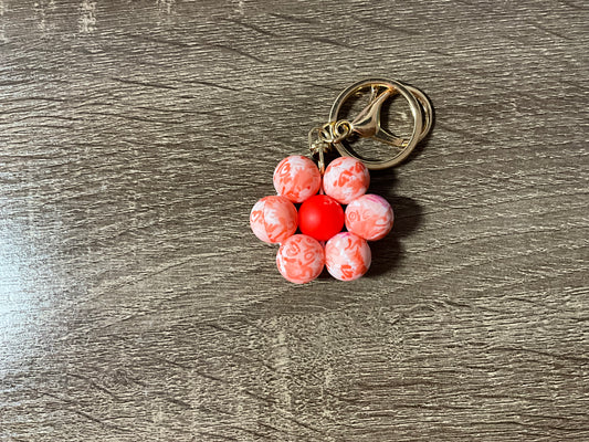 Love Flower Key Chain