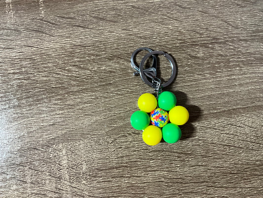 Autism  Flower Key Chain