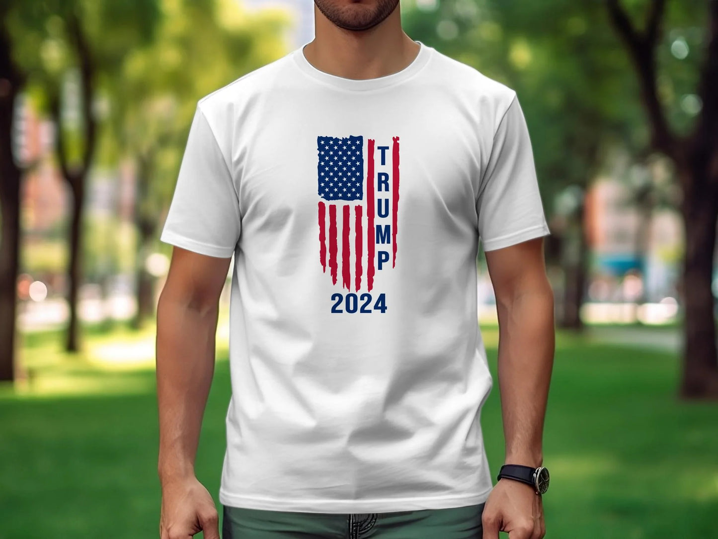 Trump 2024 Red & Blue T-shirt