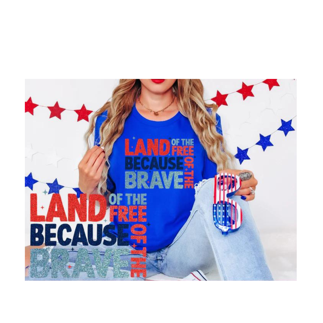 Land Of The Free Because Of The Brave