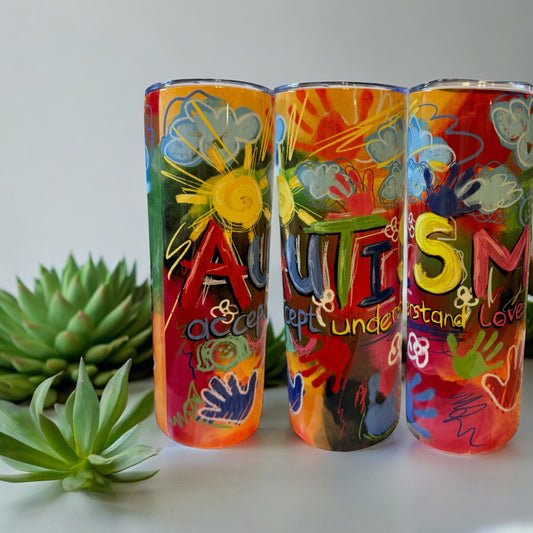 Autism Coloring 20oz Tumbler